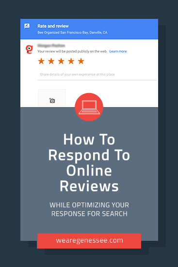 how to respond to reviews online